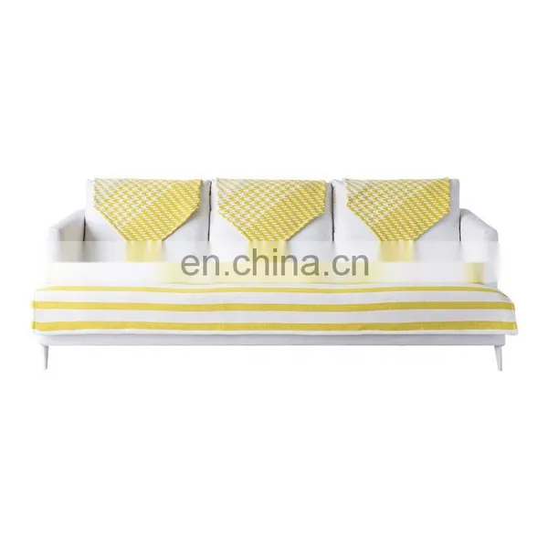 Hot Selling Woven Stripe Pattern Sofa Cover Quilted Furniture Protector Non-Slip Sofa Cover Stretch for Home Decoration photo-3