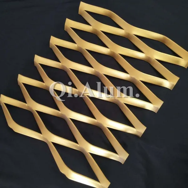 Stainless Steel Expanded Metal Wire Mesh Fabric Metal Mesh Curtain photo-4