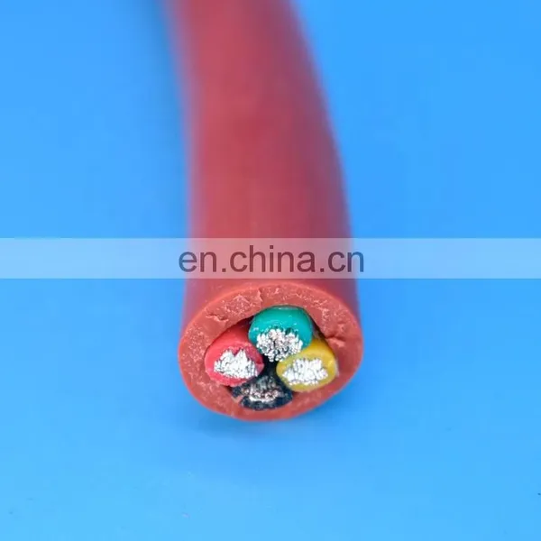 4 Core Silicone Rubber Cable Fire Retardant Cable 0.6//1kv Voltage YGC Cable photo-3