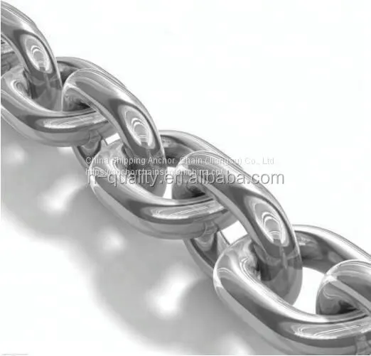 Цепь якорная морская Stud Link с сертификатом LR