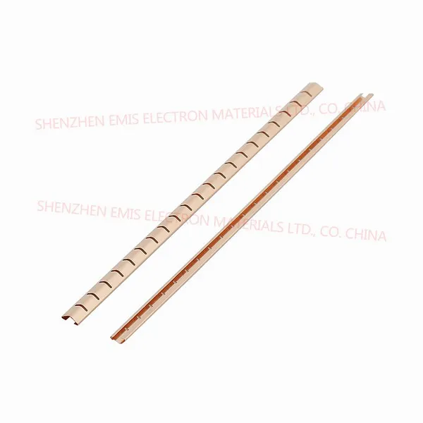 High Recovery & Conductivity Cable Shielding Gasket SMD Golded Spring photo-2