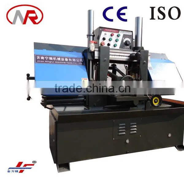 GZ4230 Double Column Hydraulic Horizontal Band Saw Machine Log Saw Cutting Machine photo-5
