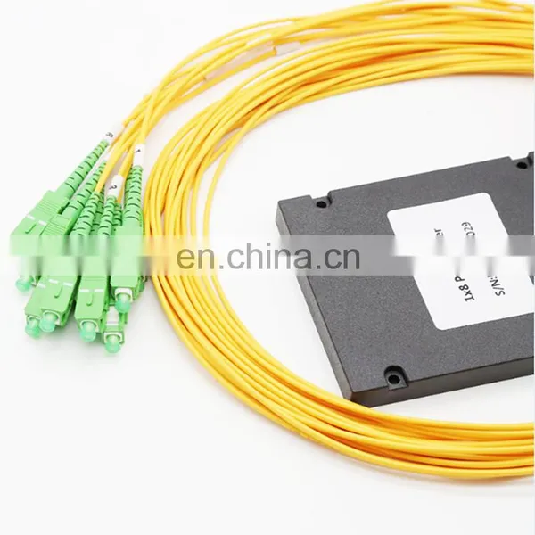 1x8 PLC Fiber Optic Splitter In ABS Box PLC Splitters photo-2