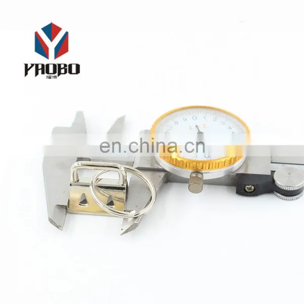 High Standard In Quality 1.25inch Buckle Tail Clip Plated Key Fob Hardware For Sale photo-5