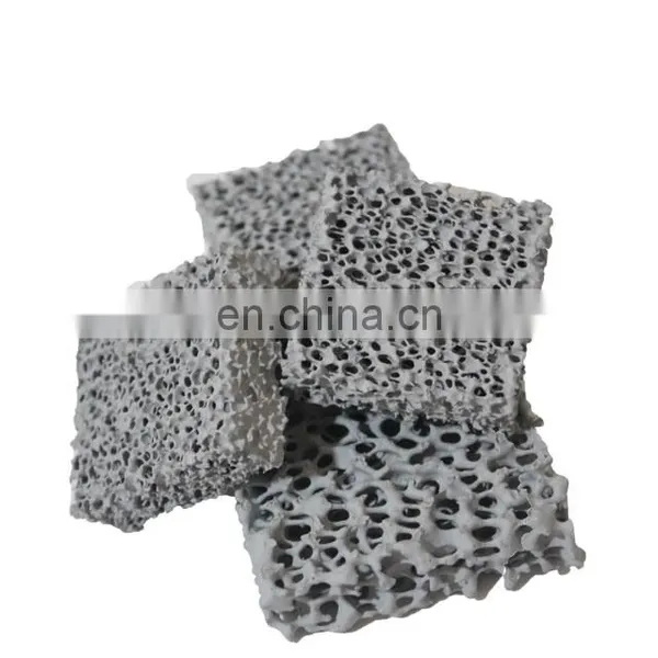 OEM Casting Silicon Carbide Foam Ceramic Filter Alumina Ceramic Foam Filter Plate photo-3