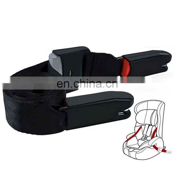 Powder Coating Tensile Strength 10000KN Steel Adjustable ISOFIX Latch Connector Car Seat Strap Anchor Fix for Child Seat photo-2