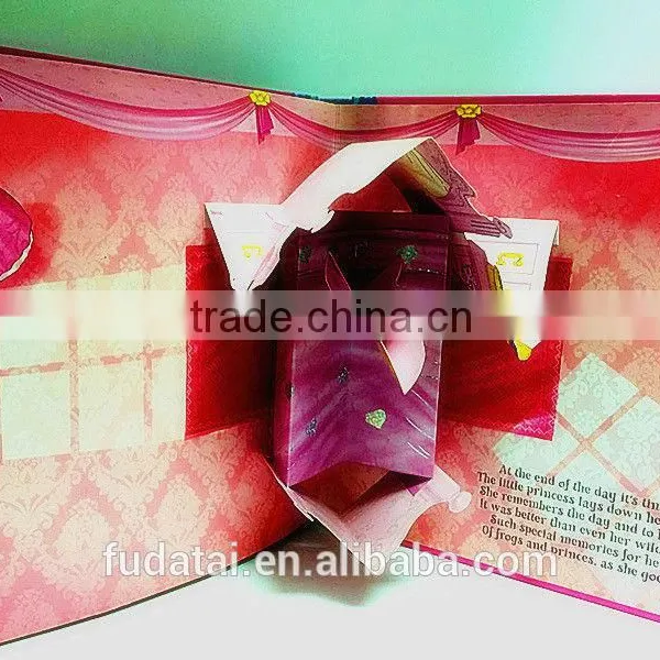 FDT Customizes Hard Cover Cheap Children 3D Pop-up Book Printing photo-5