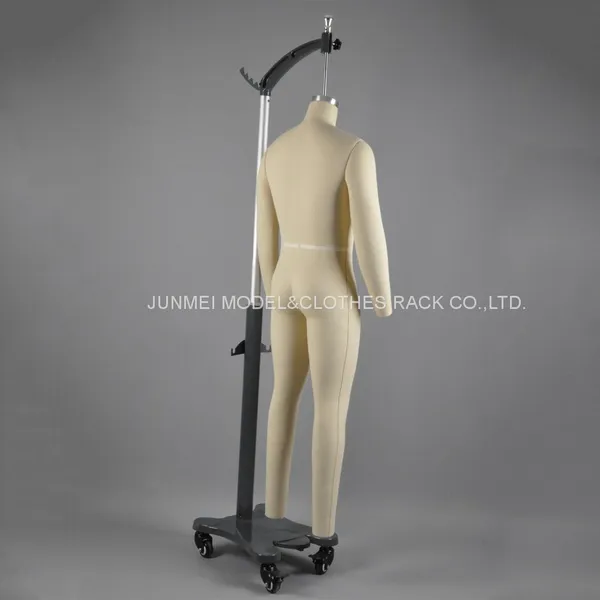 Professional Male Mannequin Full Body Dress Form w/ Collapsible Shoulders and Removable Arms photo-3