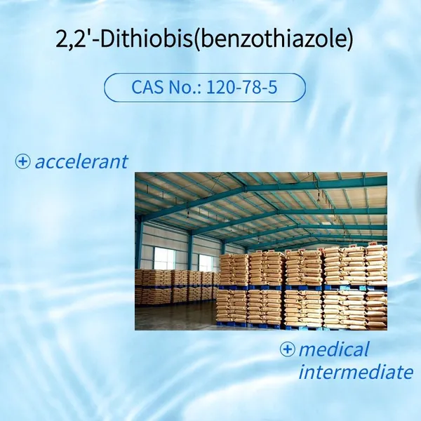 2-(1,3-benzothiazol-2-yldisulfanyl)-1,3-benzothiazole CAS  NO: 120-78-5 photo-5