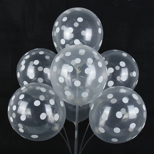 12 18 36 Inch Helium Printed Ballon Globos Custom Made Round Happy Birthday Number Printing Latex Clear Transparent Balloons photo-4