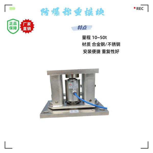 The 10-ton Column-type Weighing Module Has a Strong Tilt Capacity and is Made of Stainless Steel photo-2