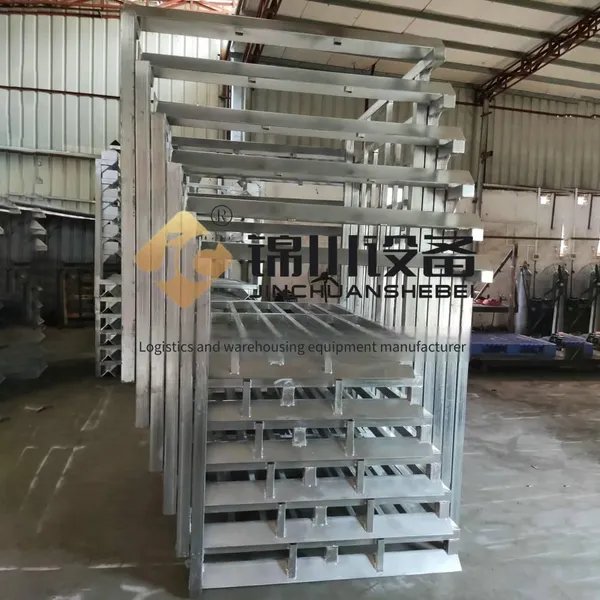 Jinchuan Non-standard Steel Stack Racks, Flexibly Movable, Suitable for Multi-scenario Turnover, Foldable When Unloaded to Save Space photo-4