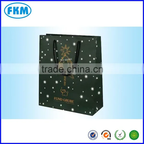 Custom Logo on Black Paper Bag photo-2