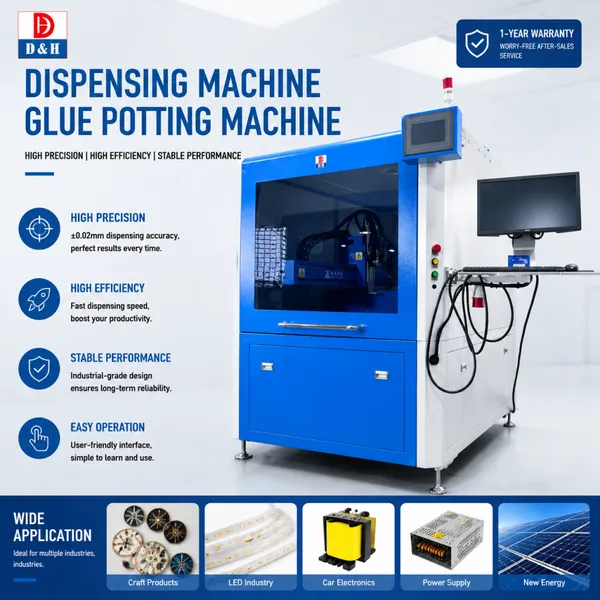 Ab Metering Mixing Dispenser Machine CCD Vision Dispensing System