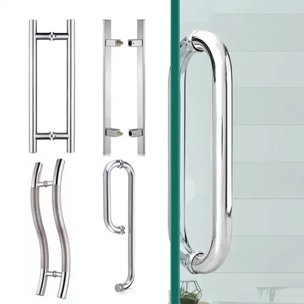 Glass Door Pull Handle Suitable for Retail Storefronts