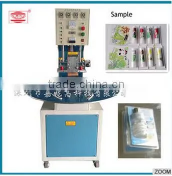 Single Head Round Table Three Work Station High Frequency Machine photo-3
