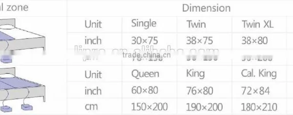 2016 Newest Mattress Topper for Good Sleep Water Cooling and Heating Function photo-3