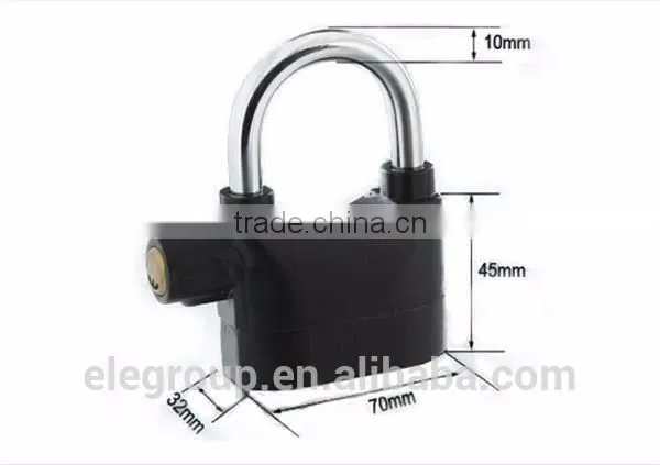 New Padlock Door Alarm Lock photo-3