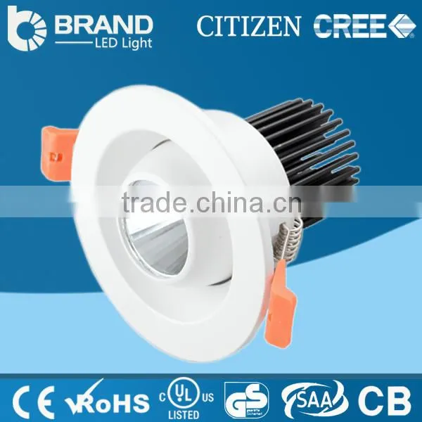 Aluminum Plastic Cover High Power 50w up and Down Cob Led Downlight Led Recessed Down Light Dimmable Led Downlight photo-3