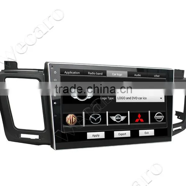 Wecaro WC-TR1063 10.1" Android 4.4.4 Car Dvd Player Touch Screen for Toyota Rav4 Car pc Android A9 Cpu 2013-2015 photo-5