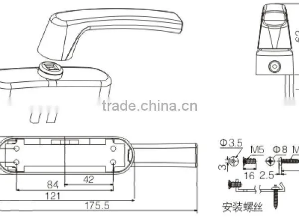 Window Handle JW9002D photo-2