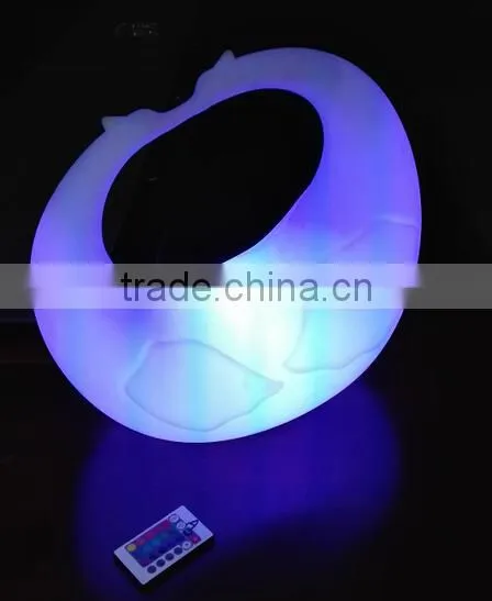 Rotational PE Plastic Crafts With LED Light and Remote Control YXF-4541 photo-5