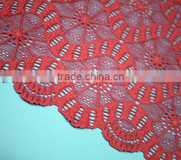 Nylon Spandex Indian Lace Fabrics for Women's Panty photo-2