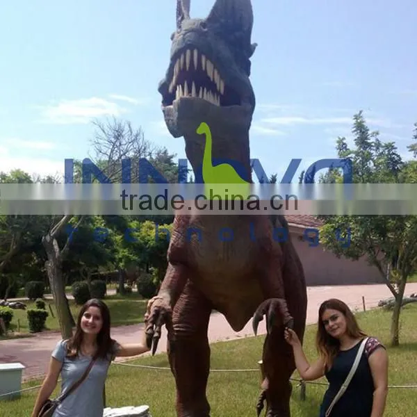 Life-size Moving Realistic Museum Exhibition Animatronic Dinosaur photo-2