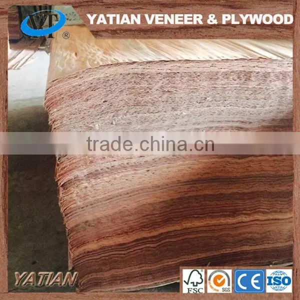 Natural Wood 0.25-0.3mm Furniture Face Water Gum Veneer photo-5