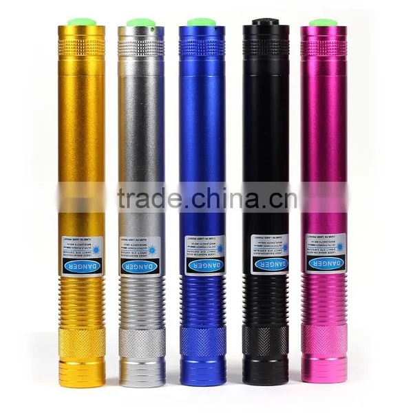 High Power Laser Pointers With 5 Heads, 5 Body Color Available, Custom Laser Pointer Heads Will be Accepted photo-2