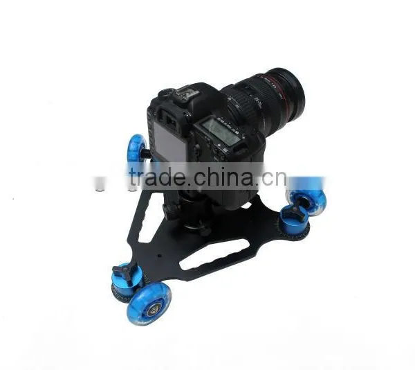 Dolly Kit Skater 3 Wheel Dolly Kit Skater 3/8" Thread for Video DSLR Camera photo-2