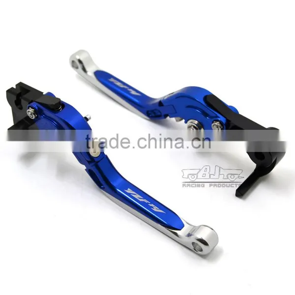 LS-001-R115 Aftermarket Foldable Extendable CNC Aluminum Motorbike Brakes Clutch Levers For Yamaha R1 photo-5
