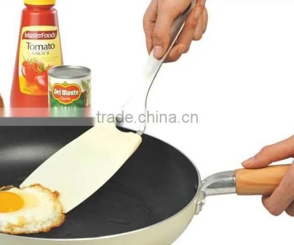 S/S+PA 9.5*9*3.8 High Quality Kitchen Tools Cooking Spoon/frying Scoop