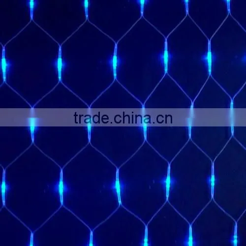 Fullbell Led Net Lights White Wire 200 LED Wedding Fairy Mesh Net Lighting Outdoor Twinkle Christmas Decoration photo-5