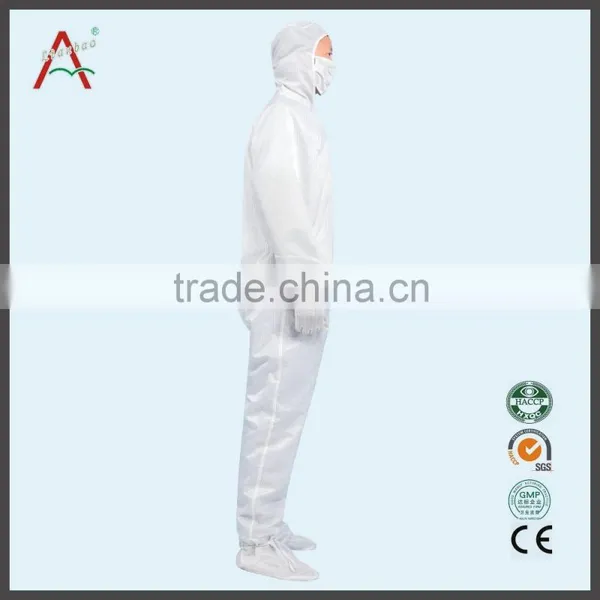 LABY-013-1-1 Pink S/M/L/XL/XXL Esd Washable Coveralls With Cap for Cleanroom Ebola Coverall photo-3