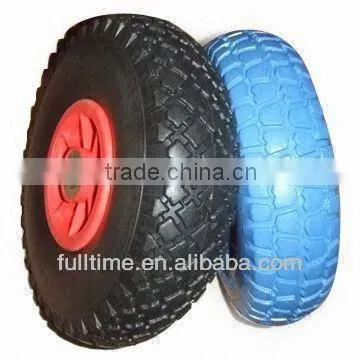 High Quality Manufacturer Rubber Wheel Barrow Tire 350 8 photo-4