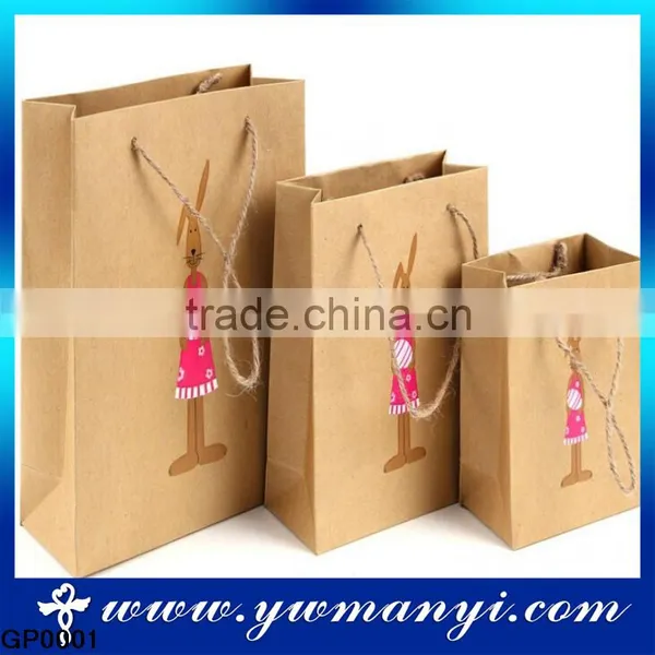 Customized Factory Price High Quality Kraft Brown Paper Bag Design for Gift Supplier's Choice