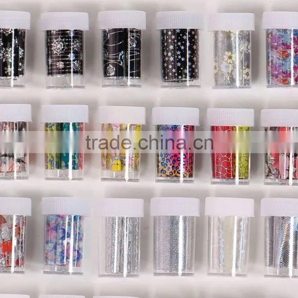 2016 New Products Rose Flower Nails Supplies Nail Art Transfer Craft Foil Fashion DIY Nail Sticker Tip Exotic Nail Art