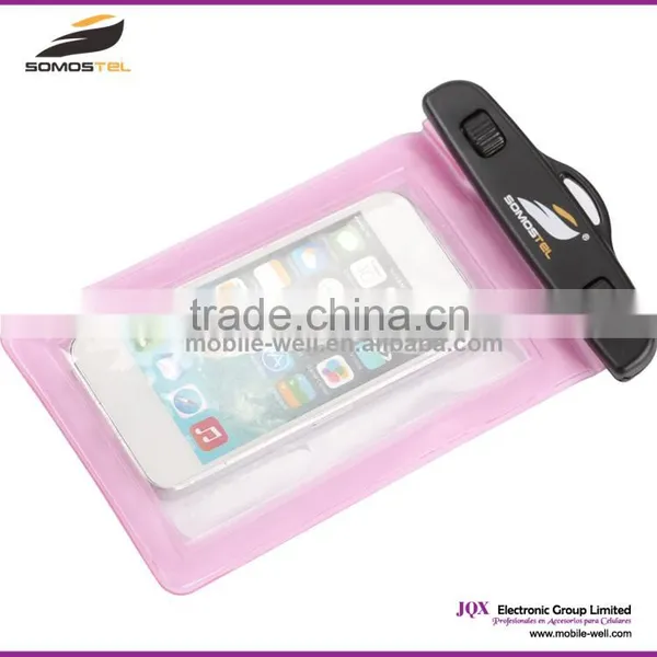 [Somostel] High Sealed,HD Picture Under Water 10M Waterproof Phone Case, Promotional PVC Waterproof Bag photo-4