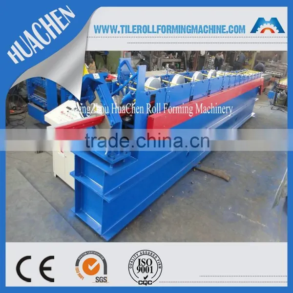 Cold Roll Forming Machine Making Gutter Panel photo-2