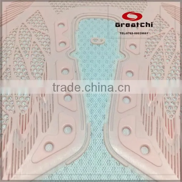 Pink Color KPU Upper Making Shoes Vamp Material photo-6