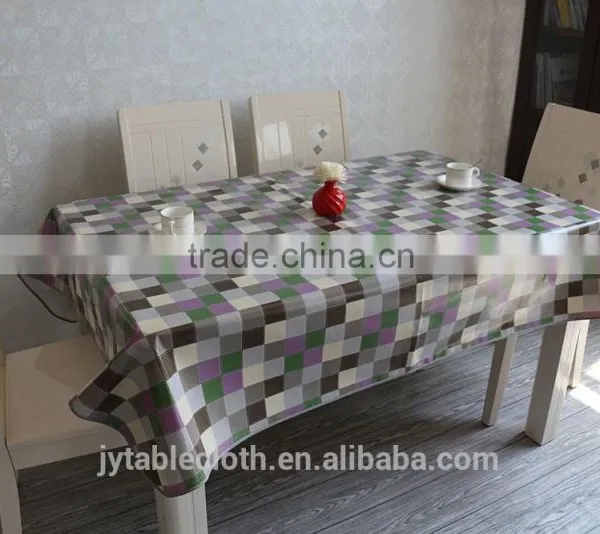 PVC Compound Non-woven Fabric Tablecloth photo-2