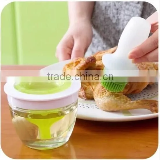 Silicone Bbq Brush Silicone Basting Brush Set Bbq Grill Silicone Brush photo-4