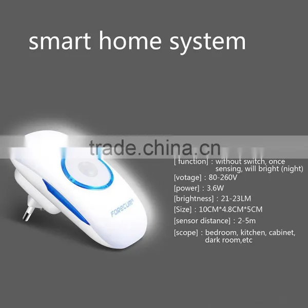 Newest Led Night Light With PIR AC 80-260V With Led Light Sensor and PIR Motion Sensor Function Led Night Sensor LAMP photo-6