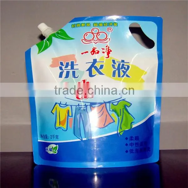 Self Standing Liquid Container Packaging Pouch Spout Bags photo-3