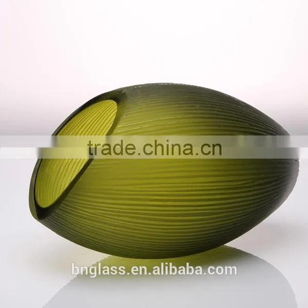 Promotion Decor Glass Vase Green Cheap photo-2