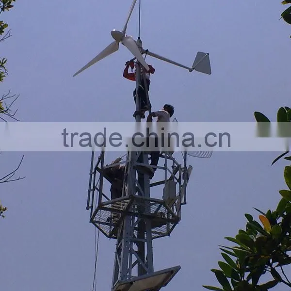 Alternative Energy 1kw Wind Turbine Solar Panel System photo-2