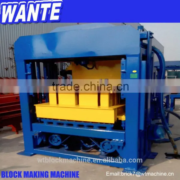 WT4-15C Block Cement Brick Making Machine Business Opportunity photo-2