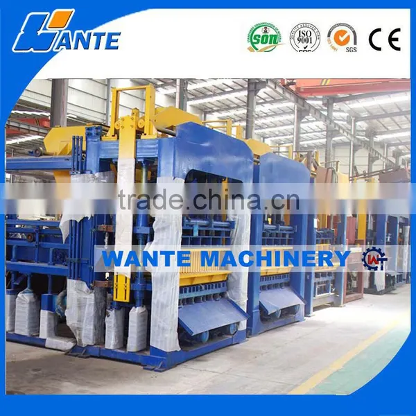 Hot Selling QT4-25 Fully Automatic Concrete Hollow Block Machine Line photo-2