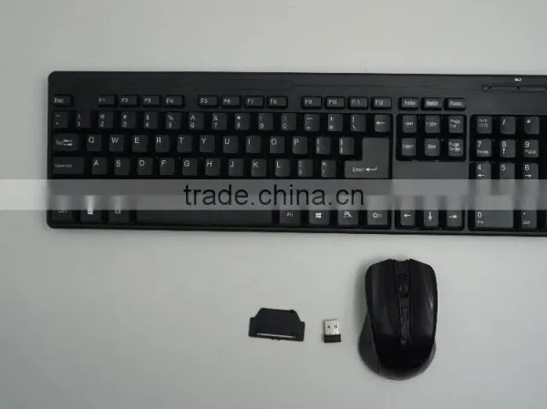 Ergonomic Big Cool Design Wireless Mouse With Keyboard Set photo-4